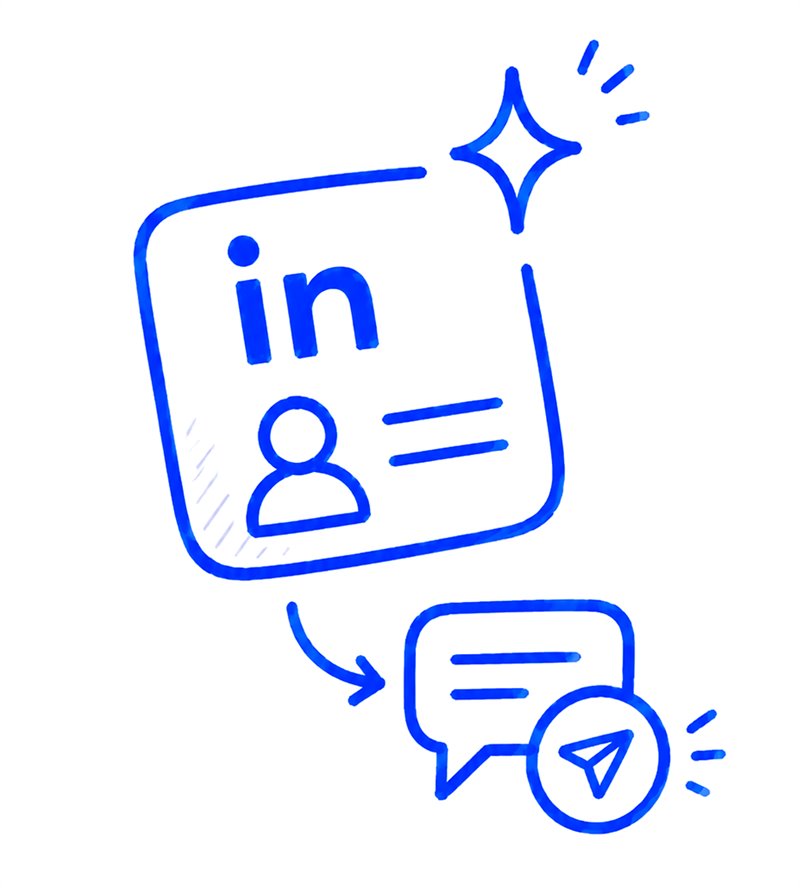 Software de Prospecção LinkedIn com IA - Leadhunter